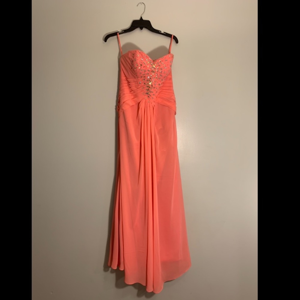 Coral Prom Dress